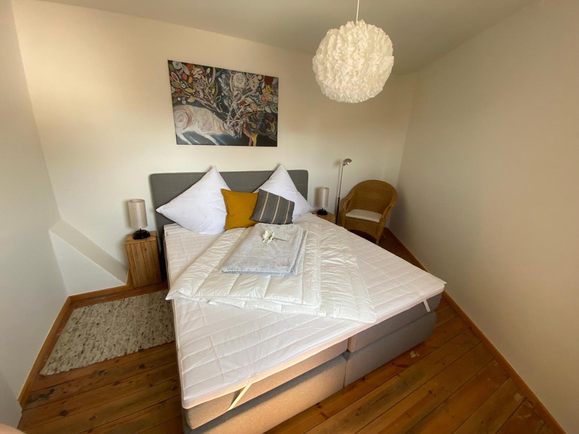 Ferienwohnung "Boddenland" Barth Bagian luar foto